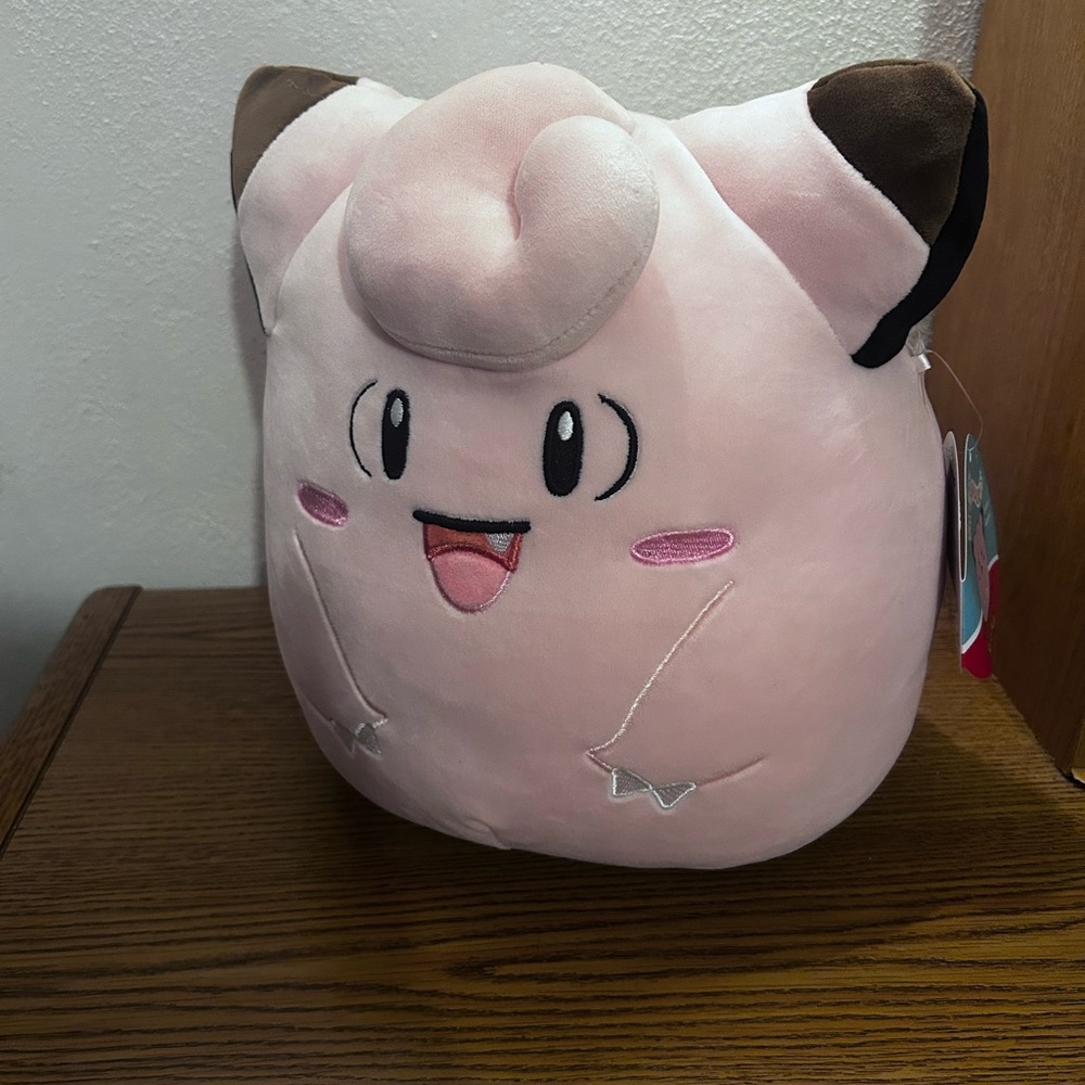 10” Clefairy Pokémon Squishmallow - Picture 5 of 7